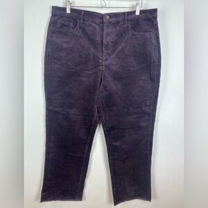 Nwt - Loft, Ladies Straight Corduroy Pant. Size: 33 (16)